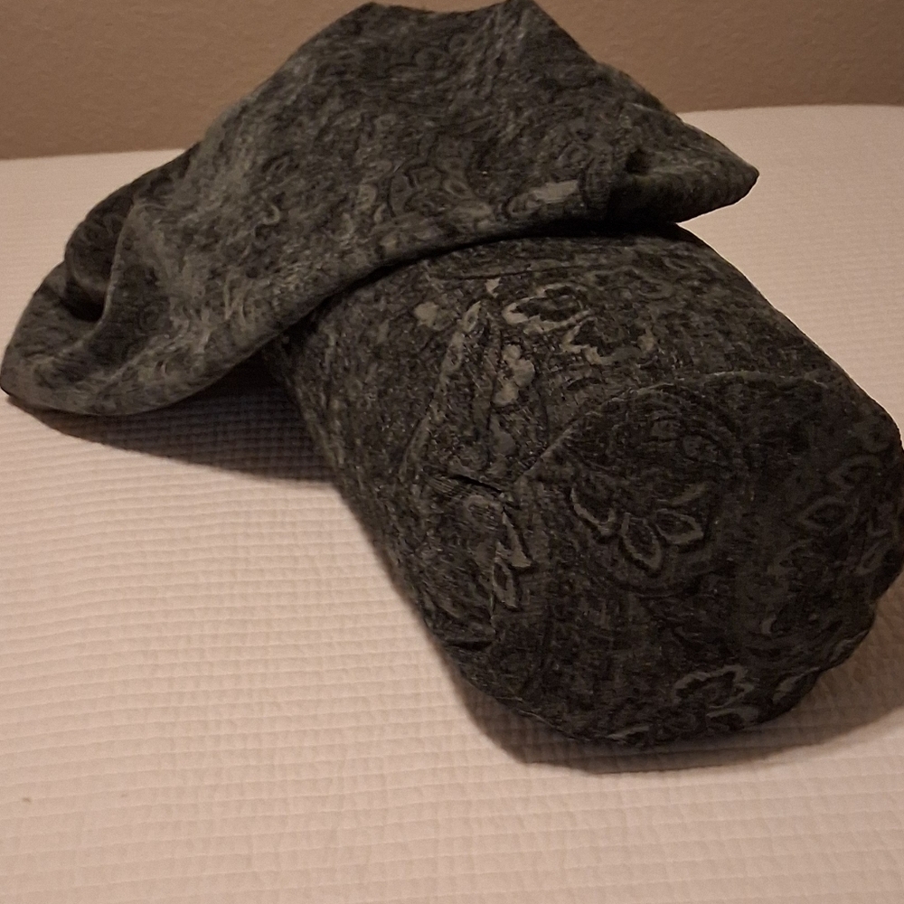 NWOT 9x20 Bolster Upholstery Cover for Pillow Insert Blueish Gray, Set 2
